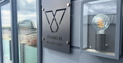 External of a lodge sign