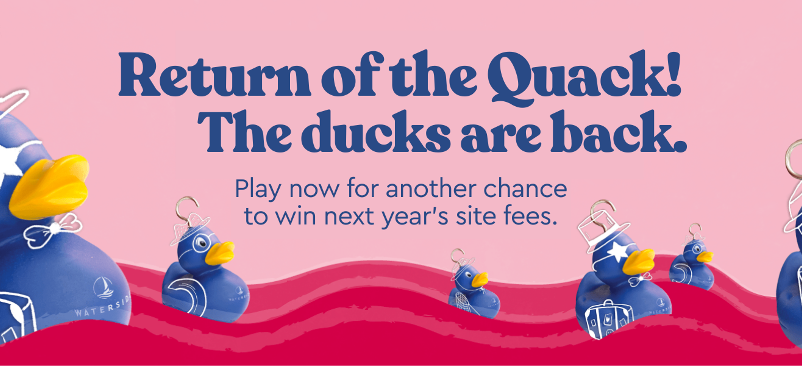 Return of the Quack! The ducks are back. Part Exchange Campaign Offer.