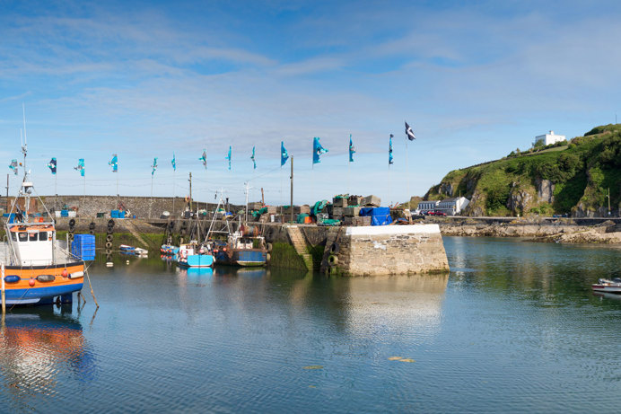 Mevagissey Harbour Cornwall