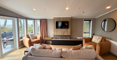 Internal of a lodge lounge