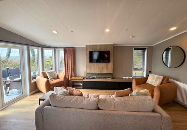 Internal of a lodge lounge