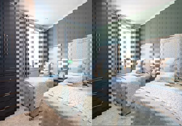 Internal of a Luxury Lodge Twin Room