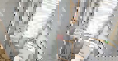 Internal of a Caravan Bathroom