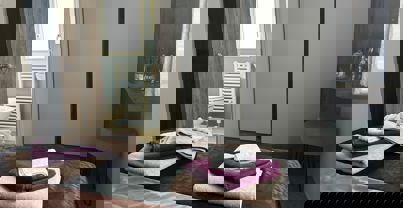 Internal of a Caravan Master Bedroom and Ensuite