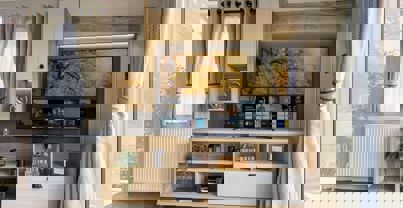 Internal of a Caravan Lounge