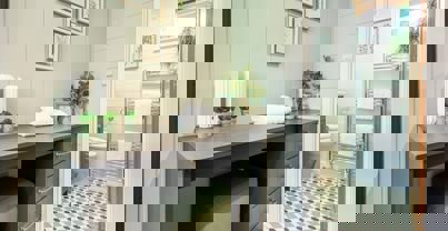 Internal of a Luxury Lodge Dressing Area and Ensuite