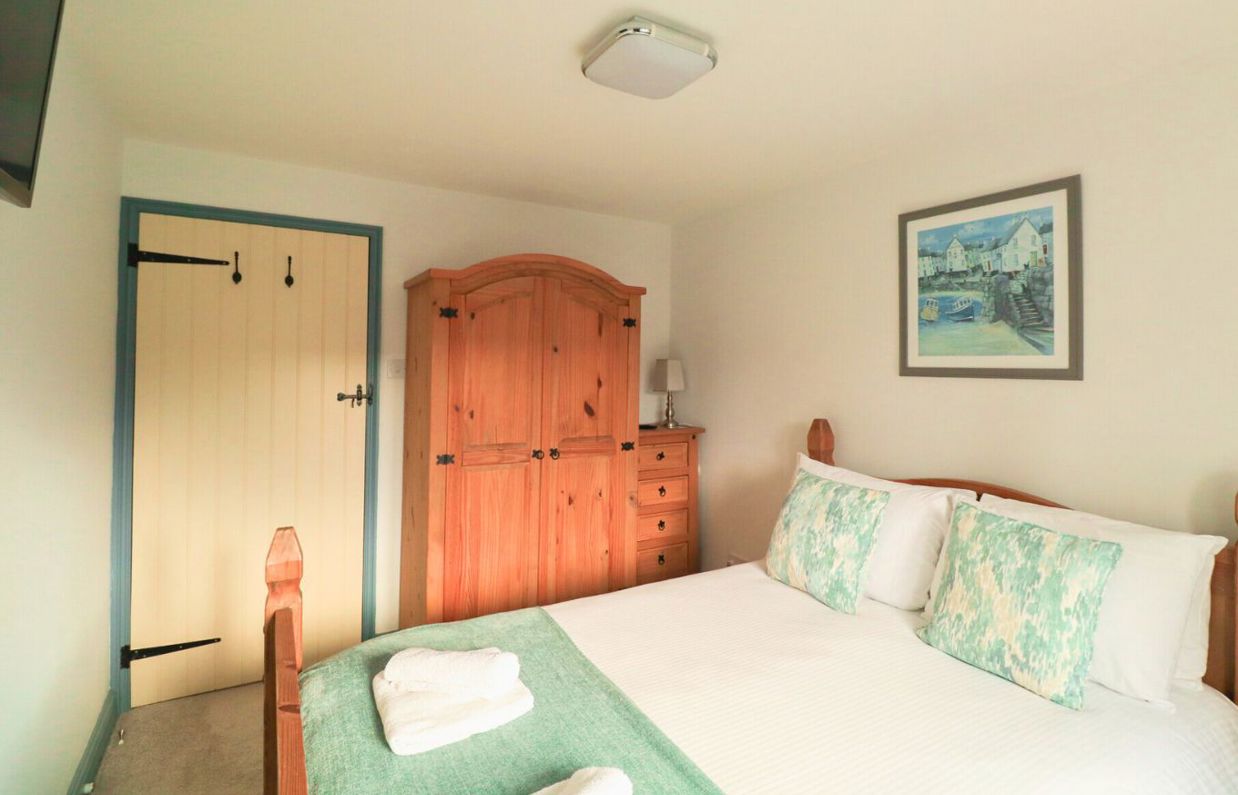 Internal of a cottage double bedroom