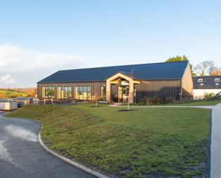 The Barn Swimming pool external