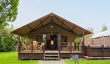 External of safari tent with veranda