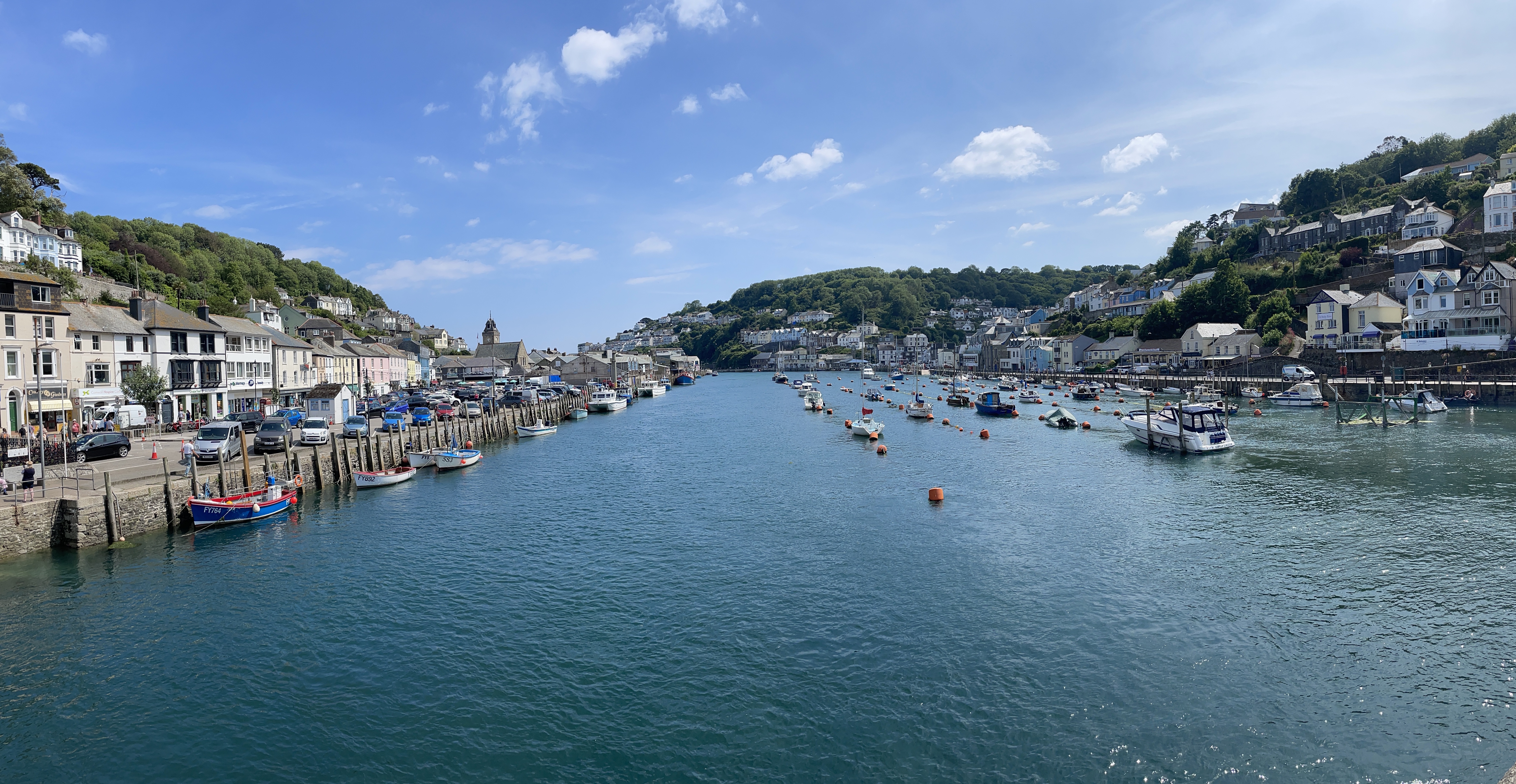 View of Looe Harbour from bridge
