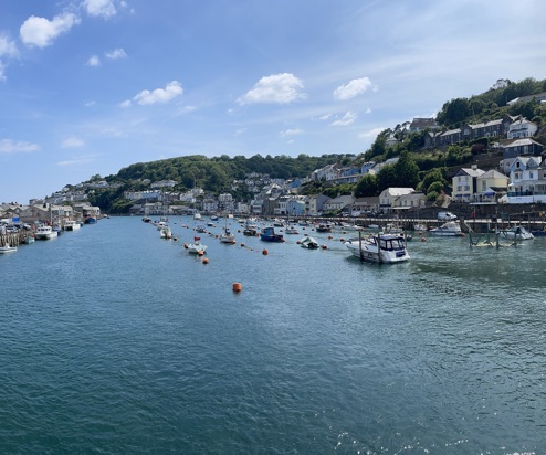 View of Looe Harbour from bridge