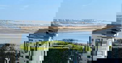 View from a Caravan on the Jurassic Coast