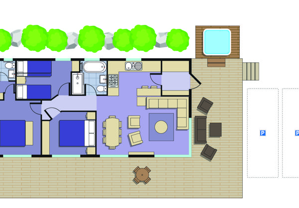 The Osmington Lodge floorplan