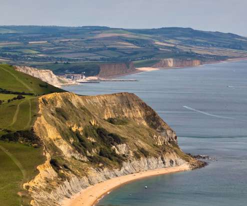 Jurassic Coast featuring West Bay