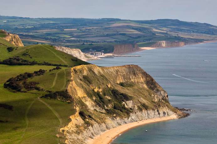 Jurassic Coast featuring West Bay
