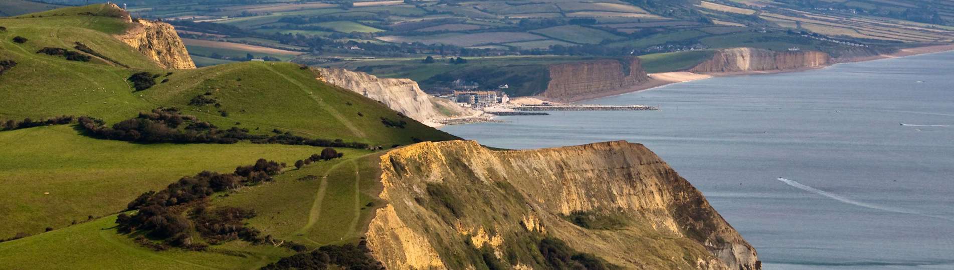 Jurassic Coast featuring West Bay