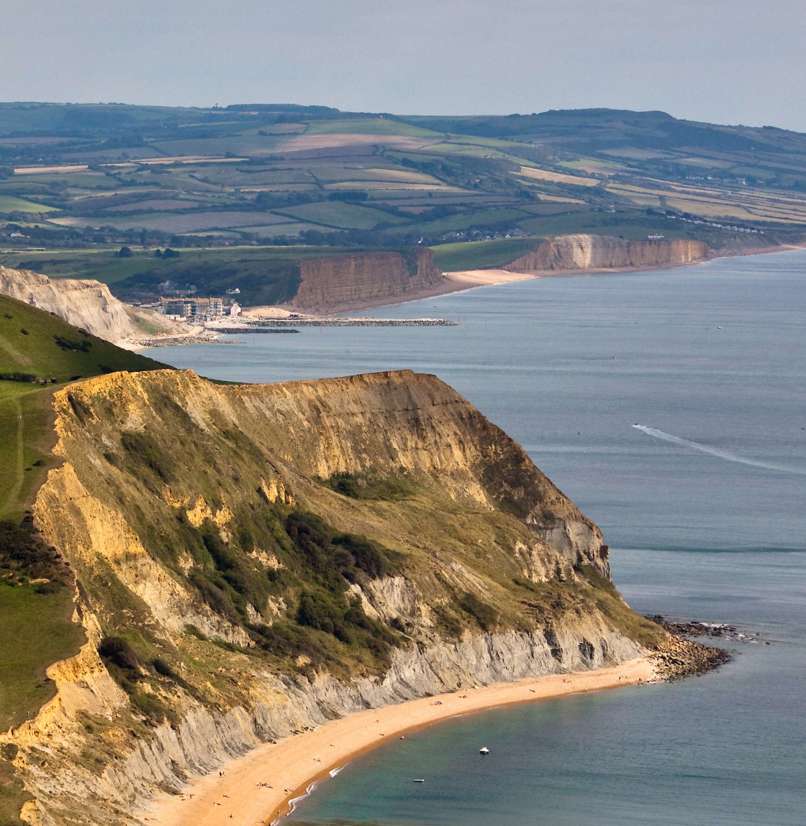 Jurassic Coast featuring West Bay