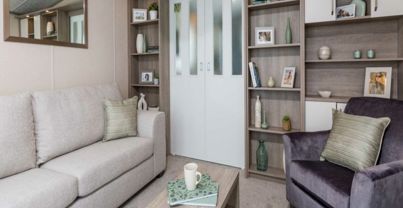 Internal of a Caravan Lounge