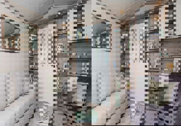 Internal of a Caravan Lounge