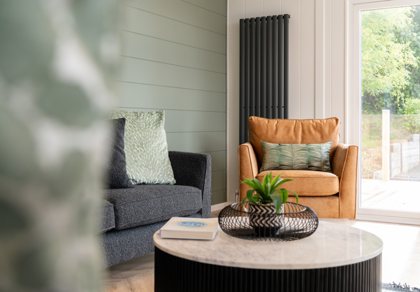 Cosy armchair in lounge