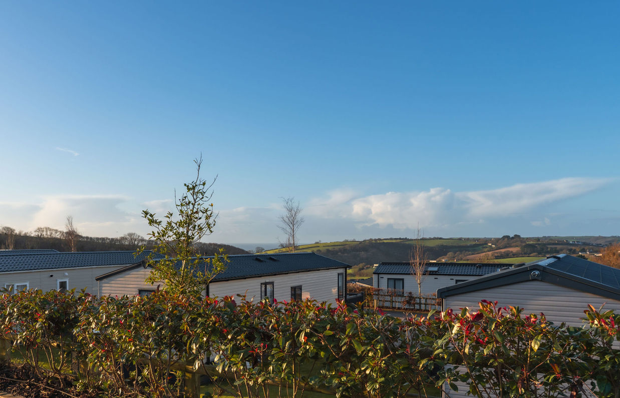 Holiday Homes nestled among countryside