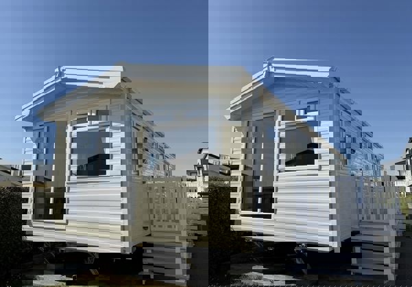 External of a Caravan on Pitch