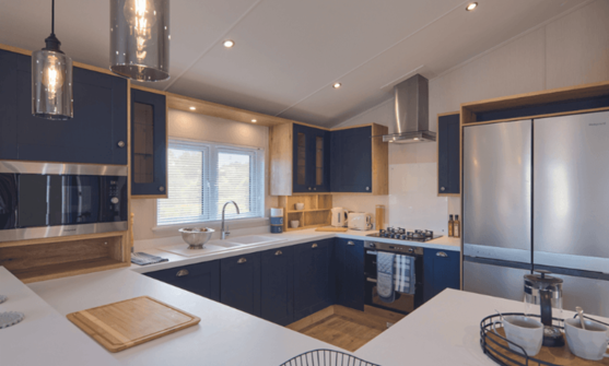 Internal of a lodge kitchen