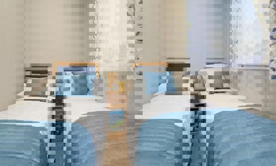 Internal of Caravan Twin Room