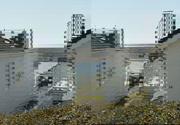 View from Chesil Beach Holiday Park of the Jurassic Coast