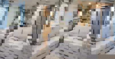 Internal of Caravan Living Space