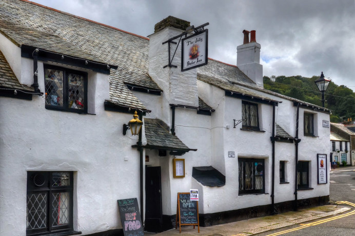 The Jolly Sailor West Looe External of Pub