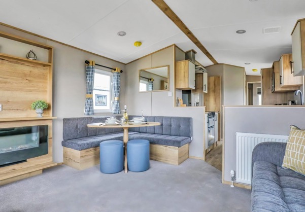 View of Dining Area and Kitchen from Lounge