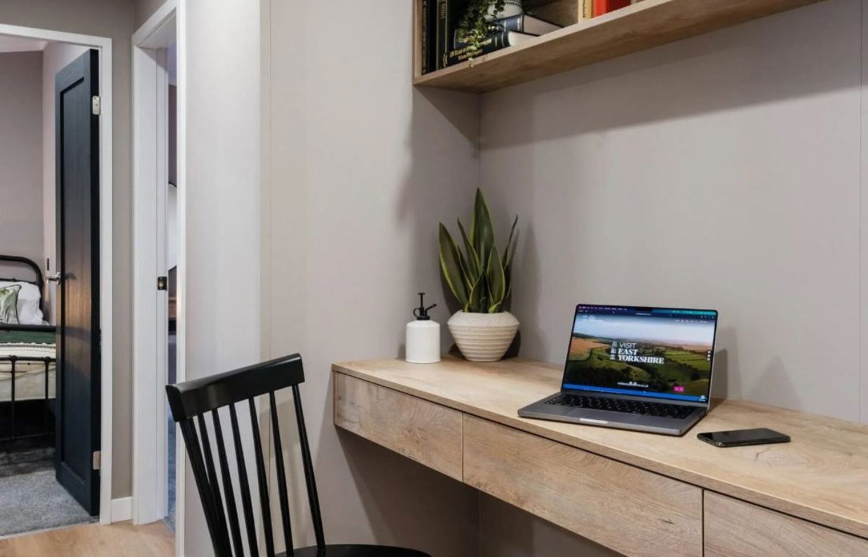 Internal of a lodge desk area