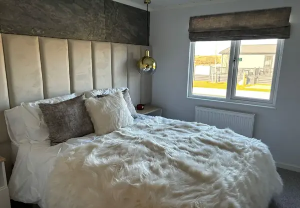 Large comfy second bedroom with double bed