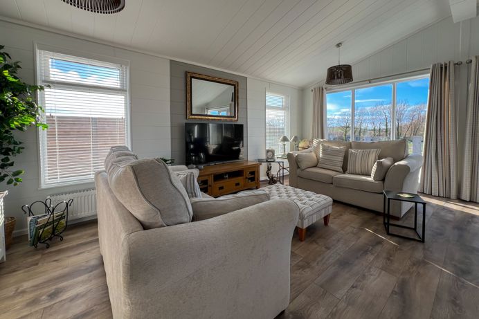 Internal of a lodge lounge area