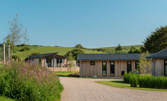 Luxury Lodges Among Countryside