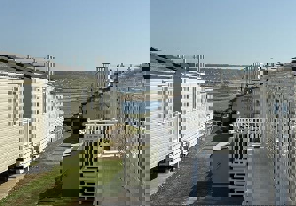 Views from Chesil Beach Holiday Park of the Jurassic Coast 