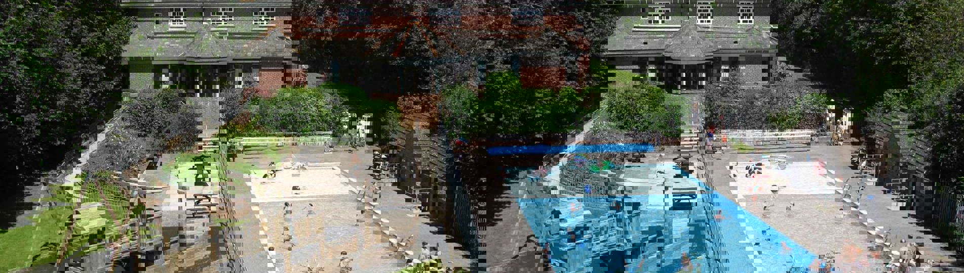 The pool, play area, country club and outside space at Osmington Mills Lodge Park