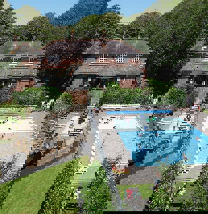 The pool, play area, country club and outside space at Osmington Mills Lodge Park