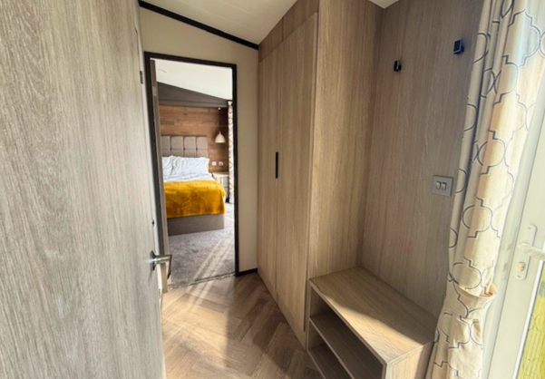 Internal of a lodge storage area