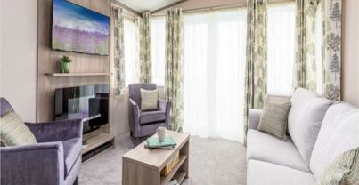 Internal of a Caravan Lounge