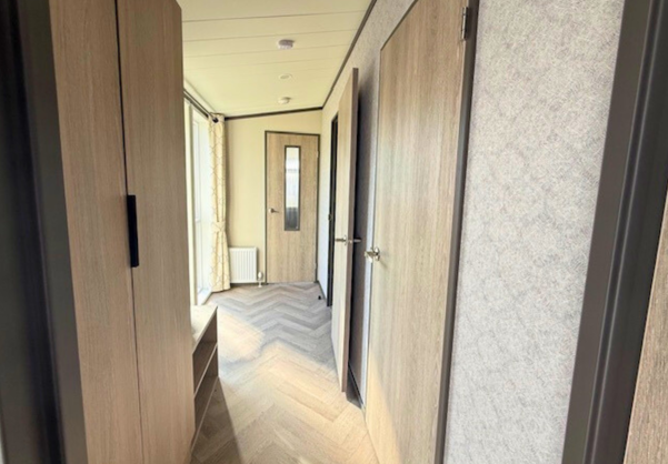 Internal of a lodge hallway