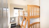 Internal of a Chesil Beach apartment bunk bedroom