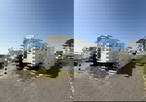 External of a Caravan on Pitch