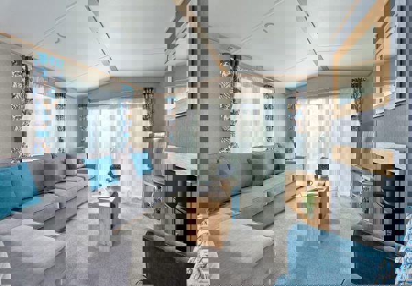 Internal of a Caravan Lounge