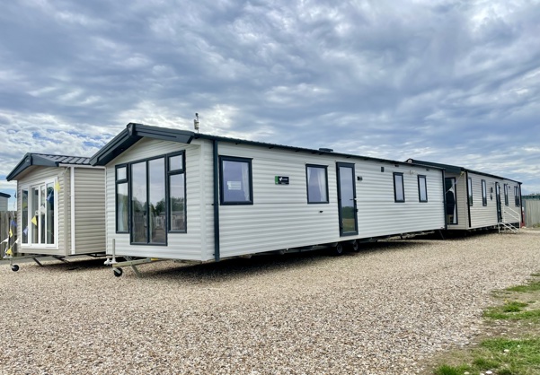 External of a caravan 