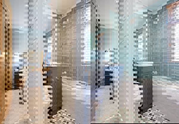 Internal of a Luxury Lodge Bathroom and Bedroom