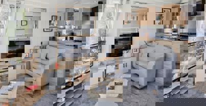 Internal of a Caravan Lounge