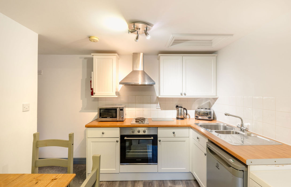 Internal of a cottage kitchen diner