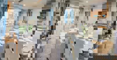 Internal of Caravan Living Space